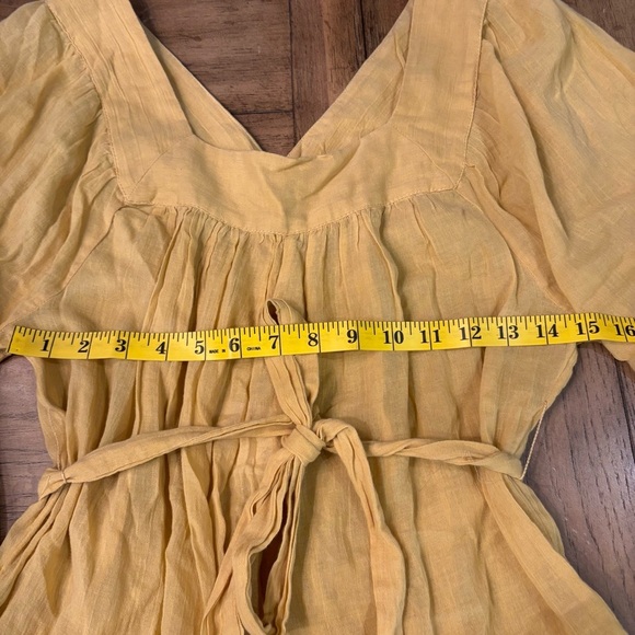 NWT Free People Gretta Mini Dress in Snd/Sable, XS, Wedding Guest Summer Party - Picture 12 of 15